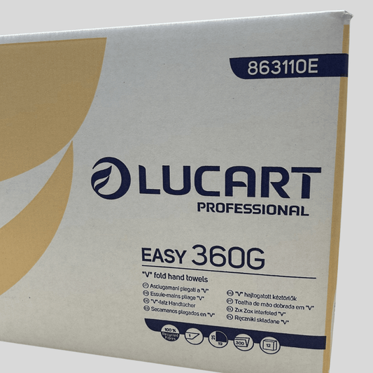 V - Fold 2ply Green Hand Towels – Box of 3600 - Cleaning Products UK