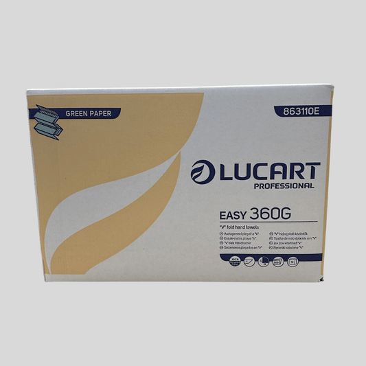 V - Fold 2ply Green Hand Towels – Box of 3600 - Cleaning Products UK