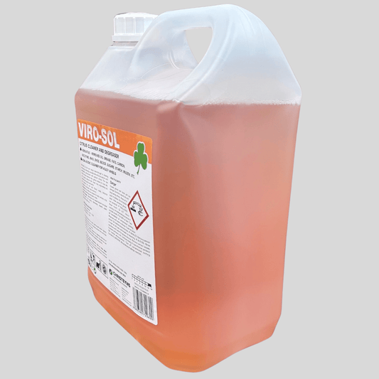 Viro - Sol Citrus Cleaner & Degreaser 5L – Christeyns (Clover Chemicals) - Cleaning Products UK