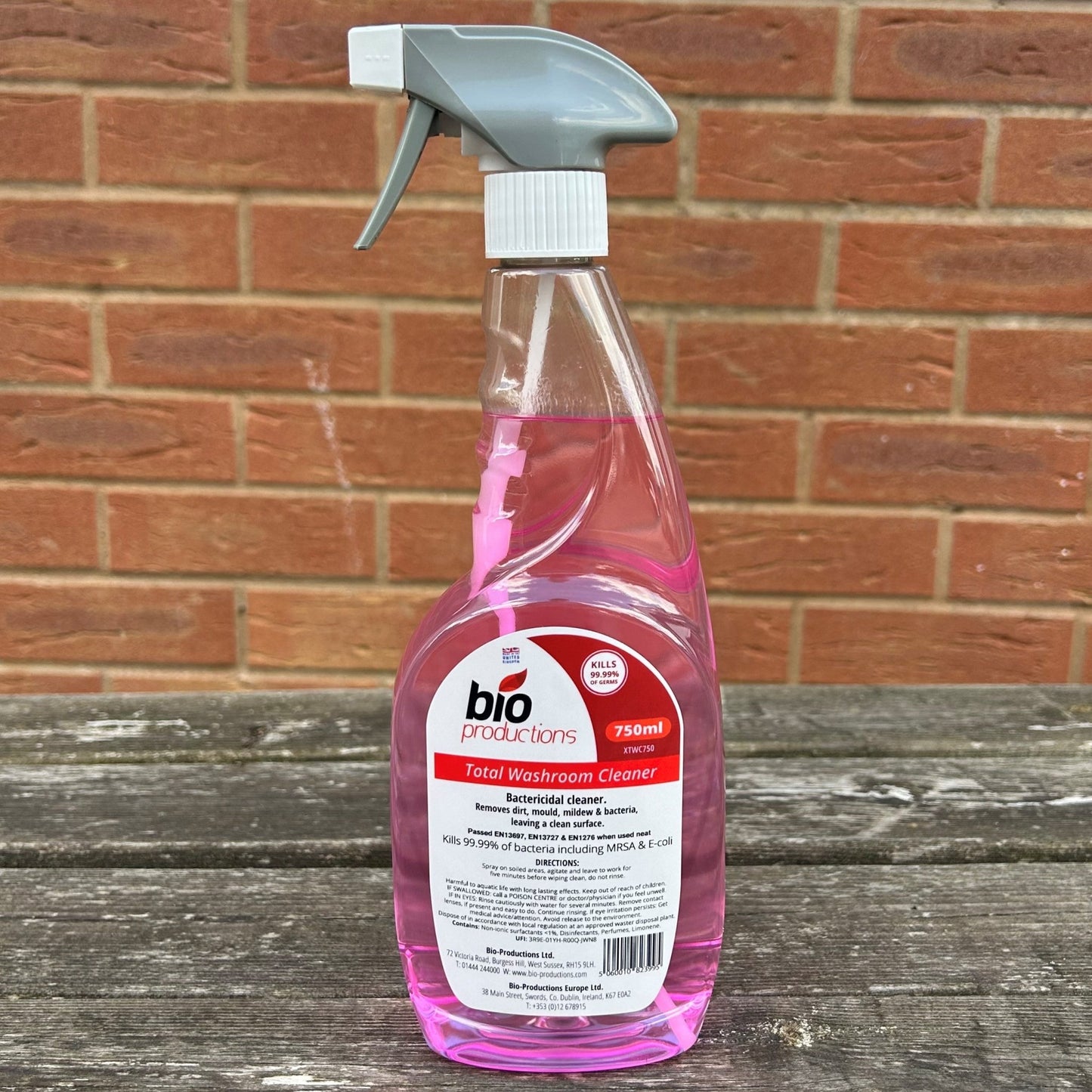 Washroom Cleaner Sanitiser 750ml - Cleaning Products UK