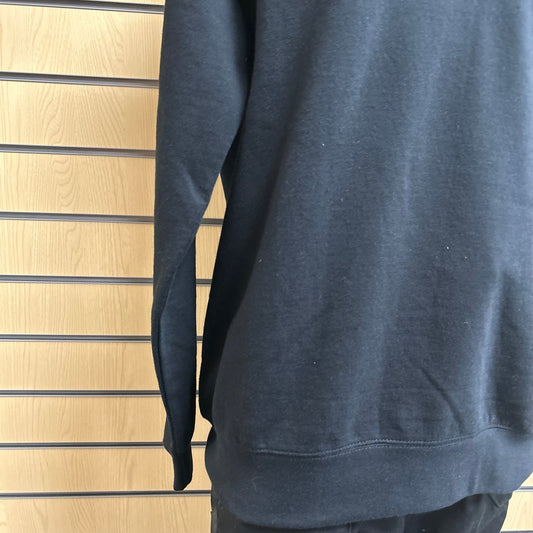 XLarge B&C Black Half Zip Sweatshirt Unisex - Cleaning Products UK