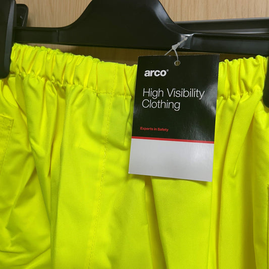 XLarge Hivis Overtrousers Yellow - Cleaning Products UK