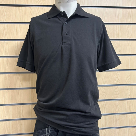 XSmall Regatta Men’s Polo Shirt – Black - Cleaning Products UK