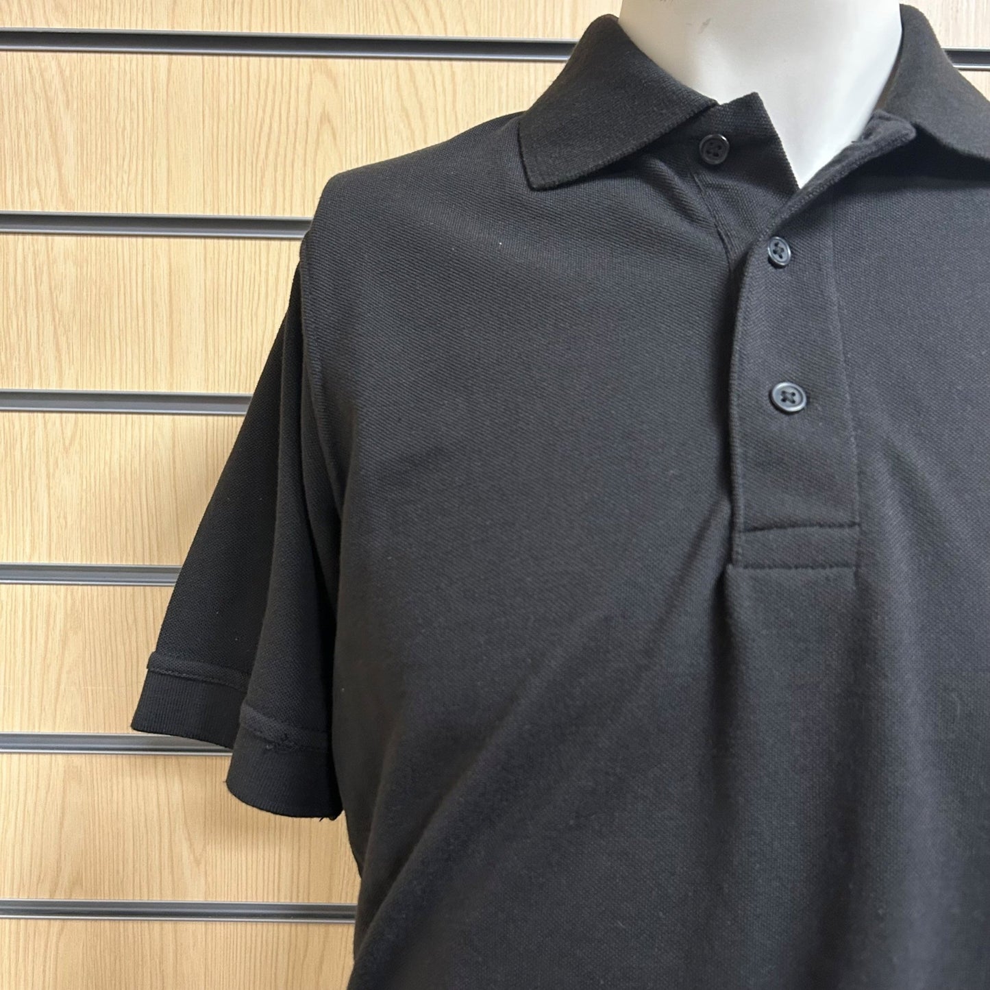 XSmall Regatta Men’s Polo Shirt – Black - Cleaning Products UK