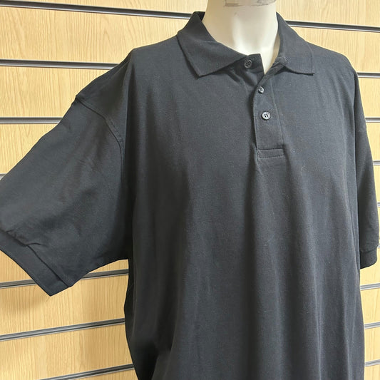 XXLarge B&C Unisex Black Safran Polo Shirt - Cleaning Products UK