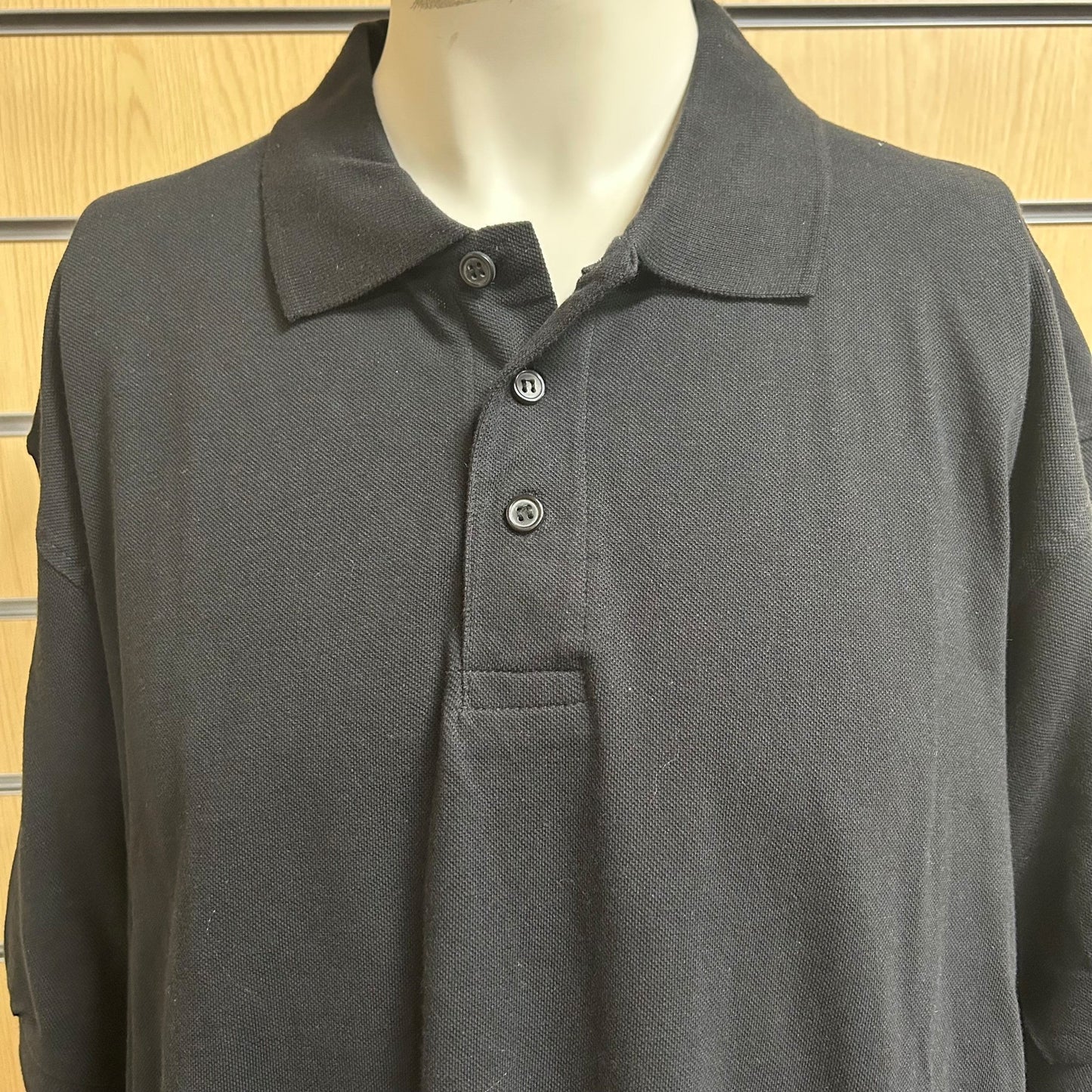 XXLarge B&C Unisex Black Safran Polo Shirt - Cleaning Products UK