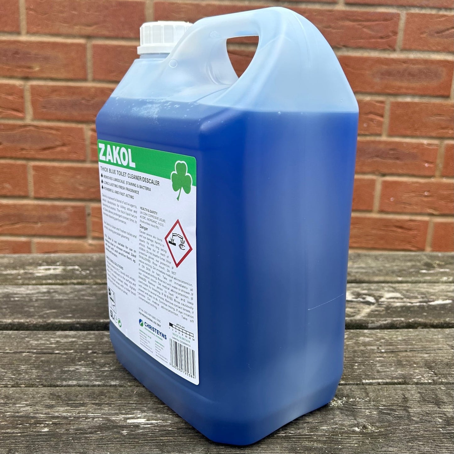 Zakol Toilet Cleaner and Descaler 5ltr - Cleaning Products UK