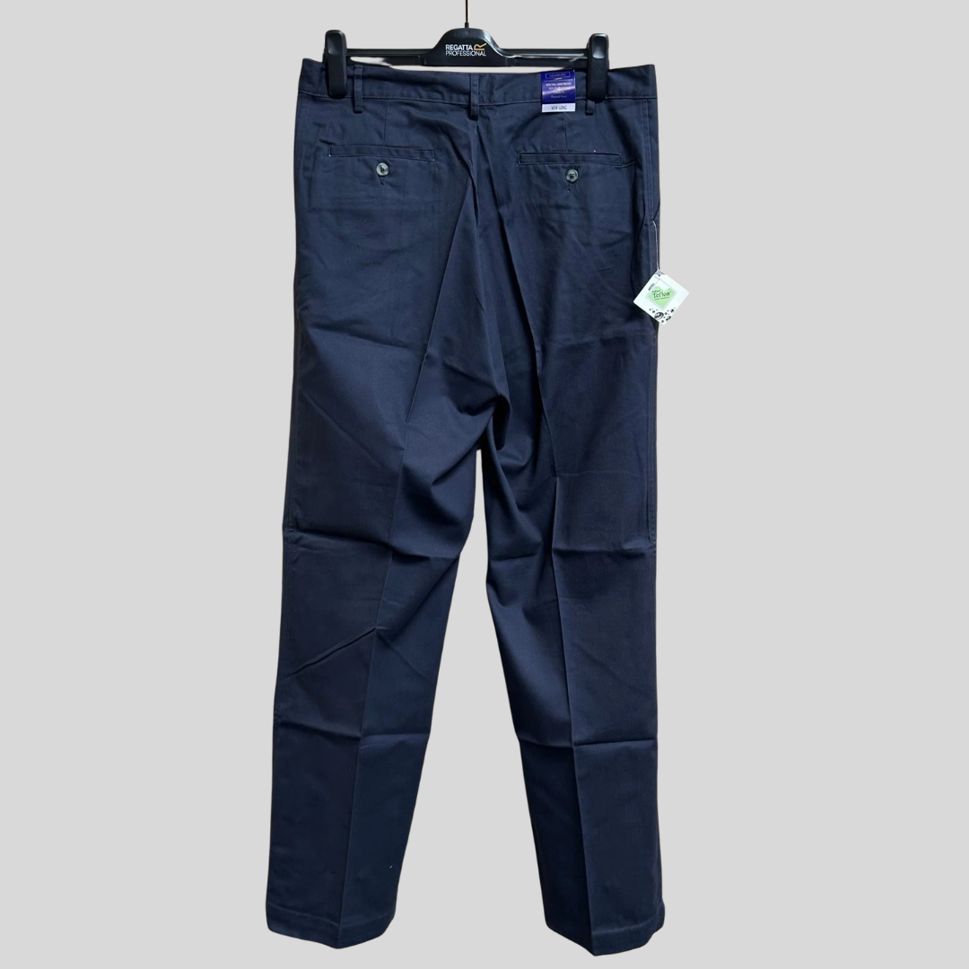 34" Navy Chinos Henbury H600