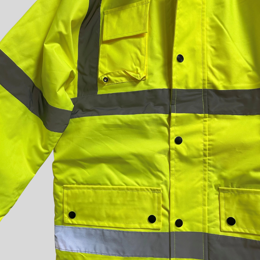 Large Yellow Hivis Parka Jacket