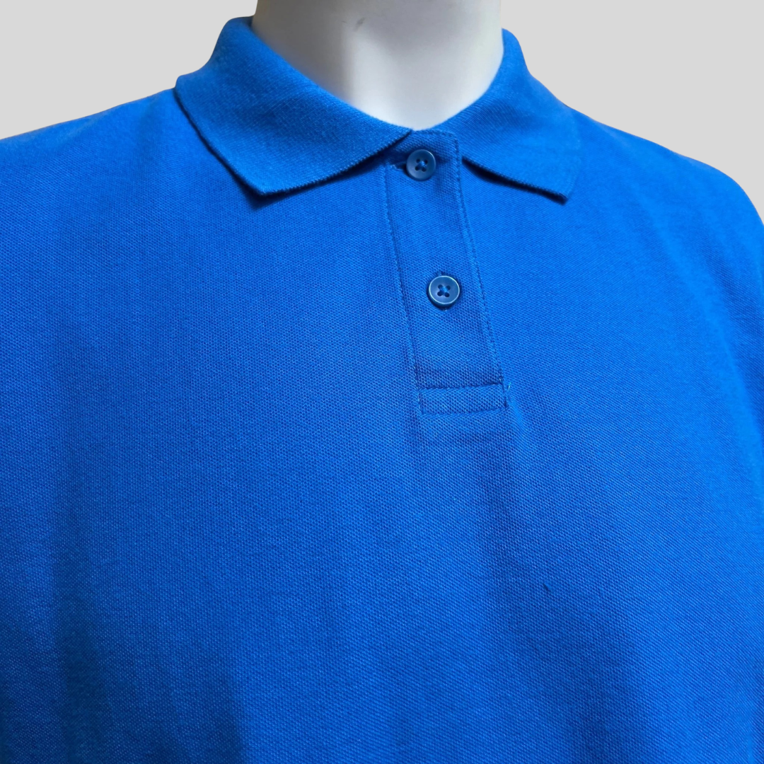 Medium Russell Polo Shirt - Royal Blue