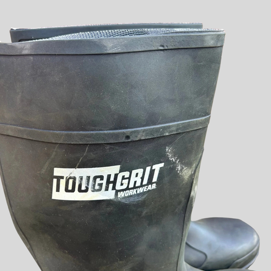 Size 10 Toughgrit Black Wellies
