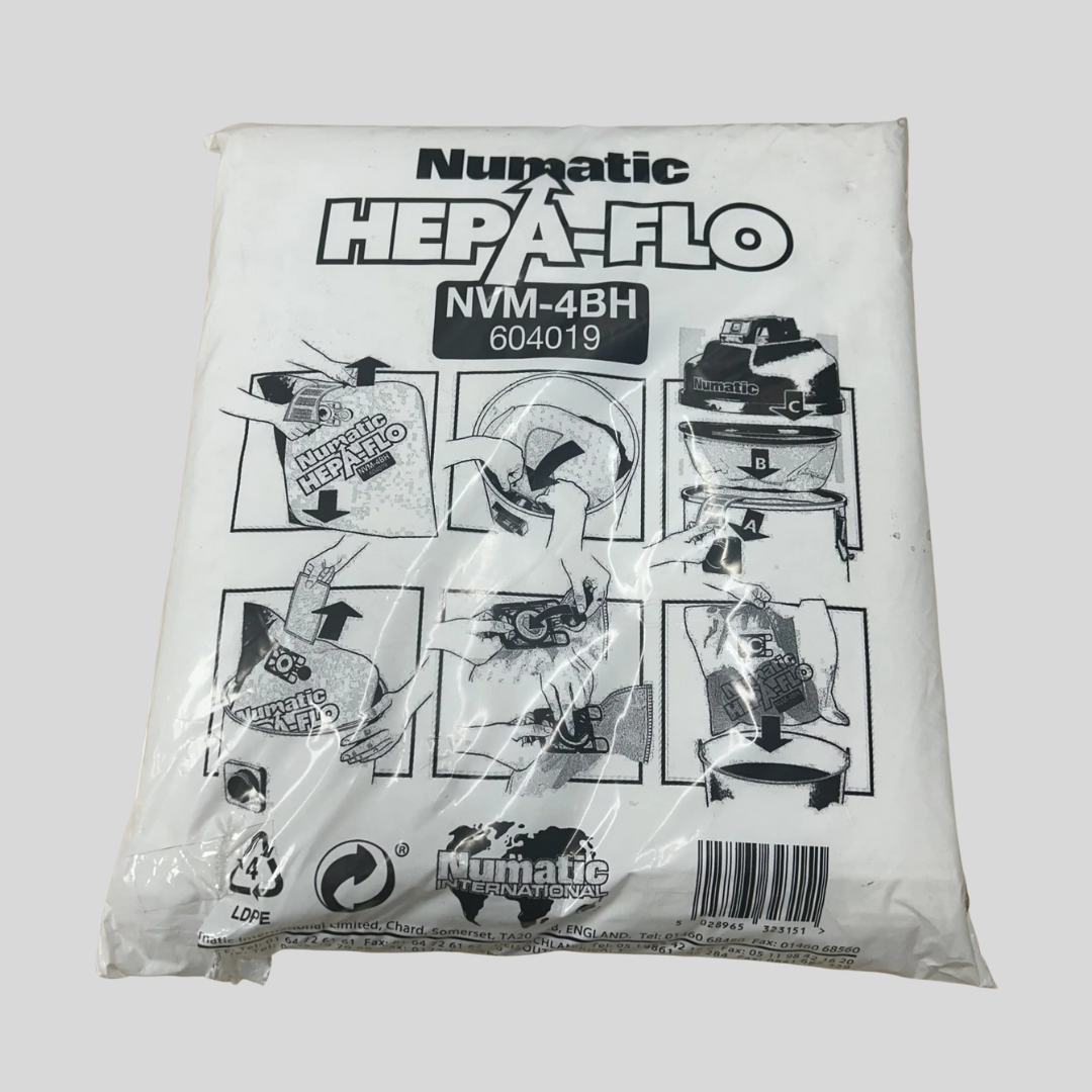 604019 - NVM 6BH Dust Bags Pk 10