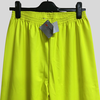 Large Hi-Vis Yellow Trousers with 3M Scotchlite Reflective Tape – B Seen