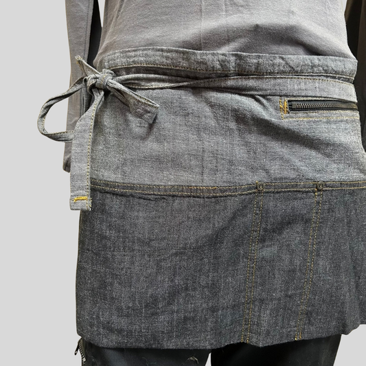 Chef Works Waist Apron - Denim Look - One Size Urban Collection