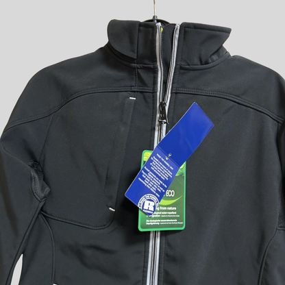 Small Black Russell Softshell Jacket - Ladies