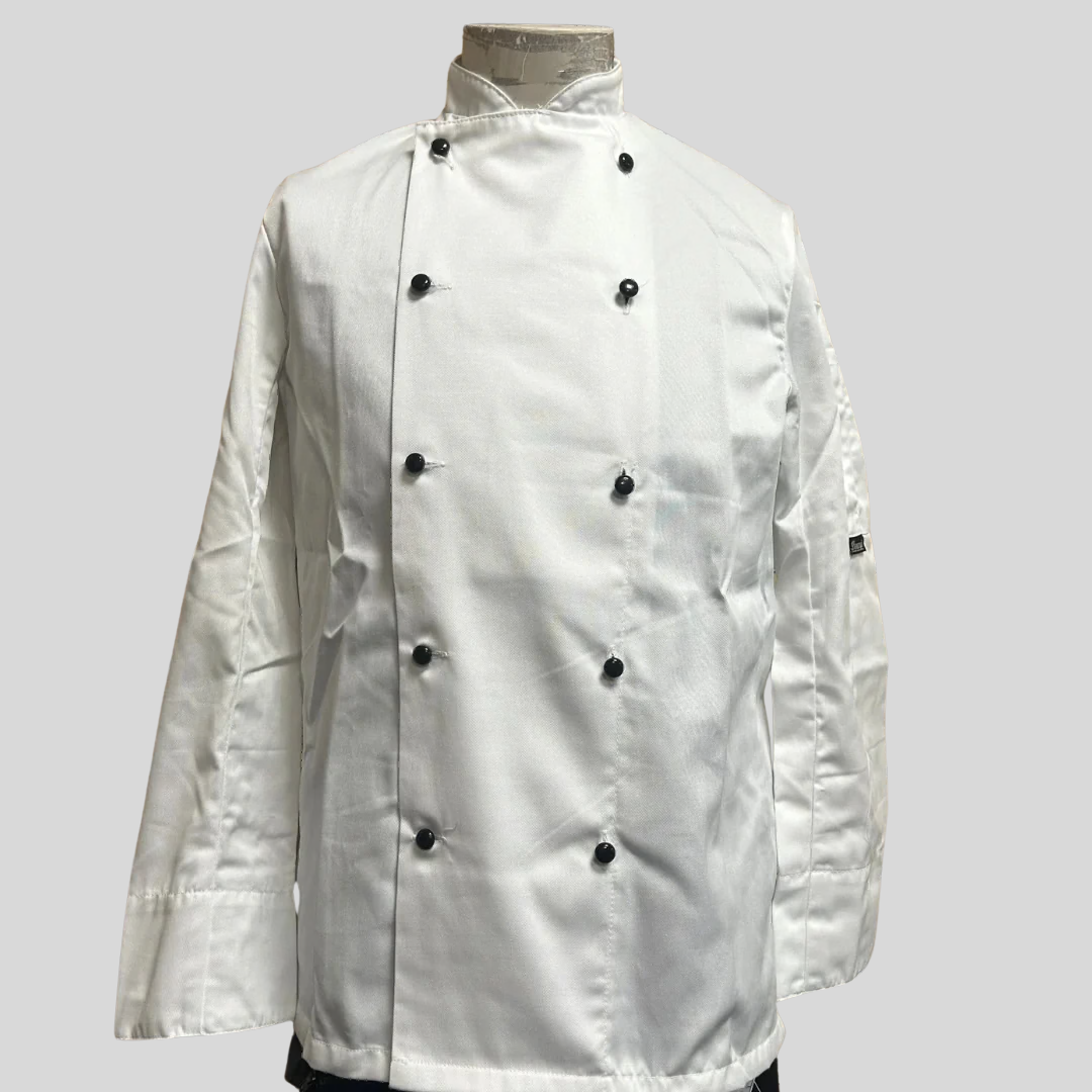 XSmall DD20 White Chef Jacket