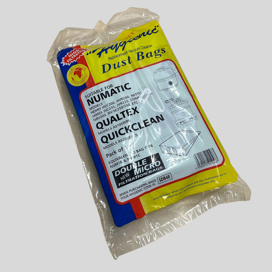 Vacuum Cleaner Paper Bags (PK 10) Made to fit HENRY, HETY, JAMES