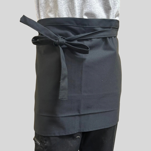 Premier PR107 Black Bib Apron – No Pocket (One Size)