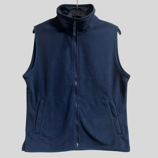 Medium Henbury Navy Bodywarmer Fleece