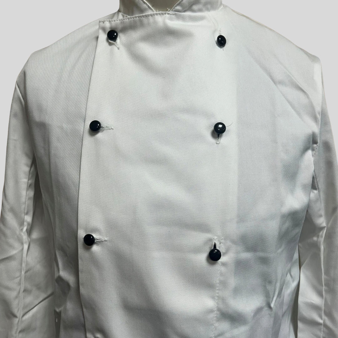 XSmall DD20 White Chef Jacket