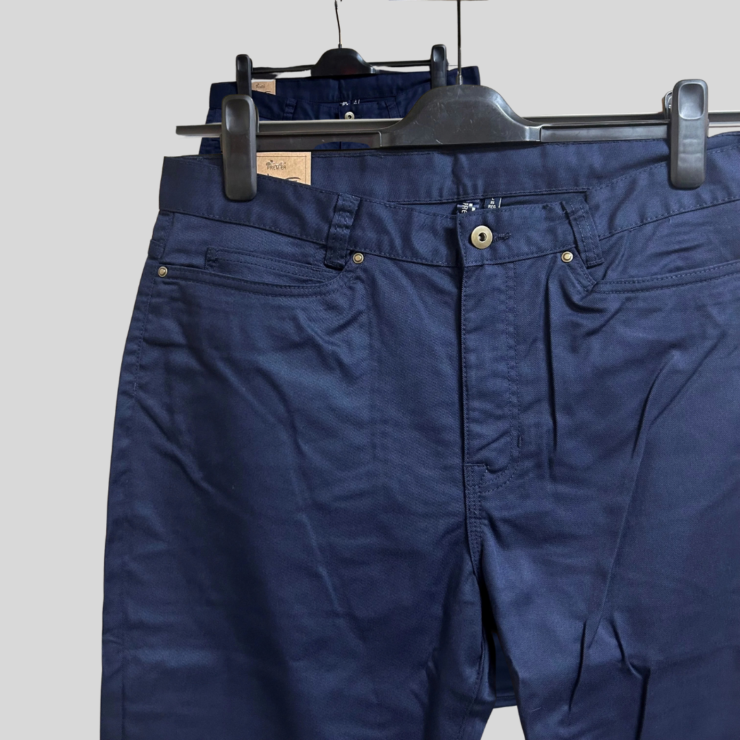 Large Navy Chinos - PR560