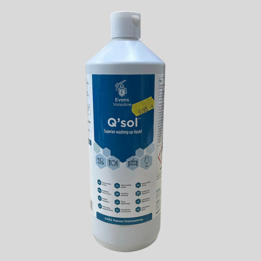 Q'sol Superior washing up Liquid 1ltr