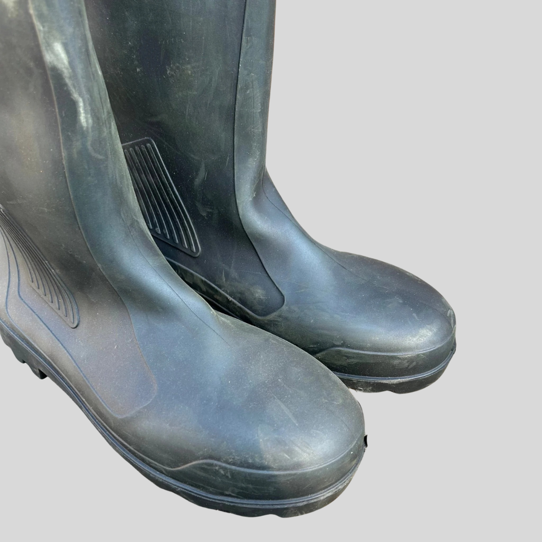 Size 10 Toughgrit Black Wellies