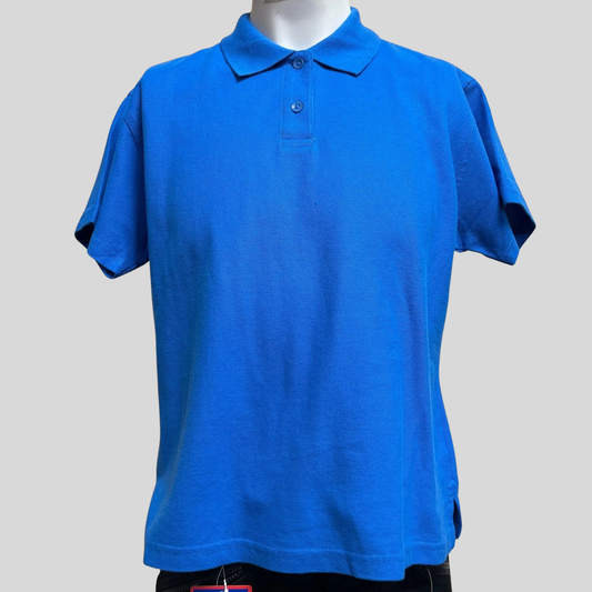 Medium Russell Polo Shirt - Royal Blue