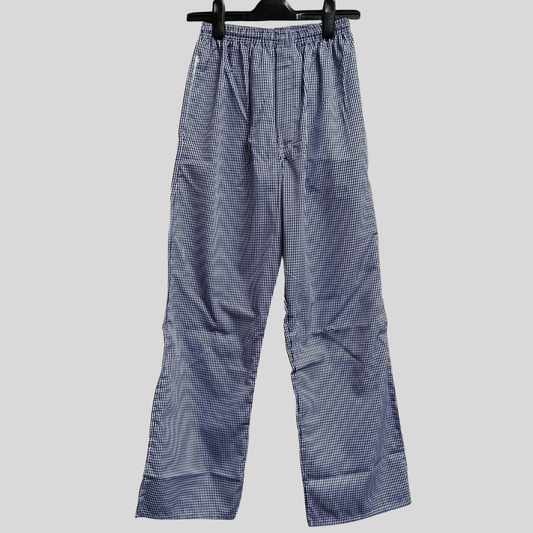 Medium Blue & White Chef Trousers TR13