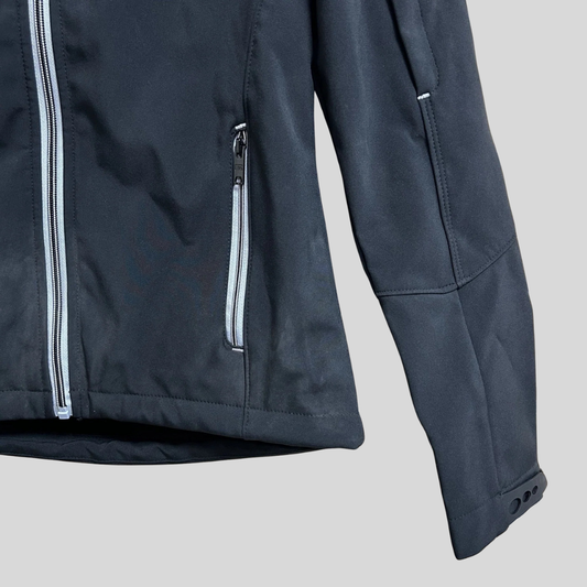 Small Black Russell Softshell Jacket - Ladies