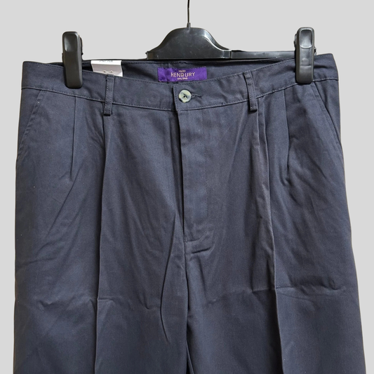 34" Navy Chinos Henbury H600