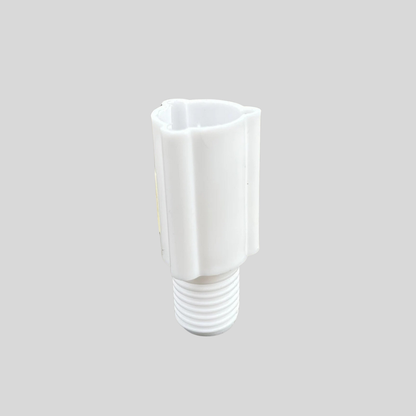 Exel Hygiene Broom Adaptor – White Plastic Handle Connector