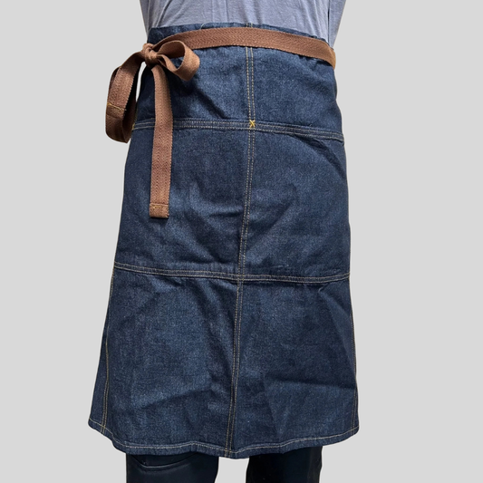 Chef Works Bistro Apron Denim Look One Size Urban Collection