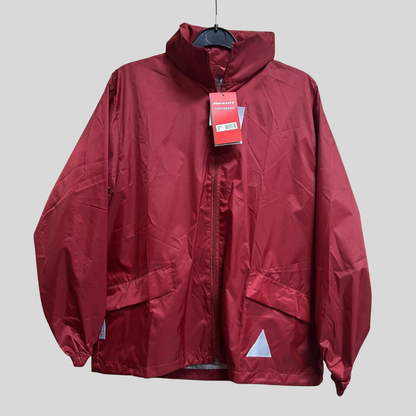 7–8 Years Red Rain Activewear Coat & Bag – Result R092J (Medium)