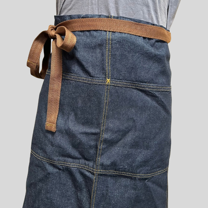Chef Works Bistro Apron Denim Look One Size Urban Collection