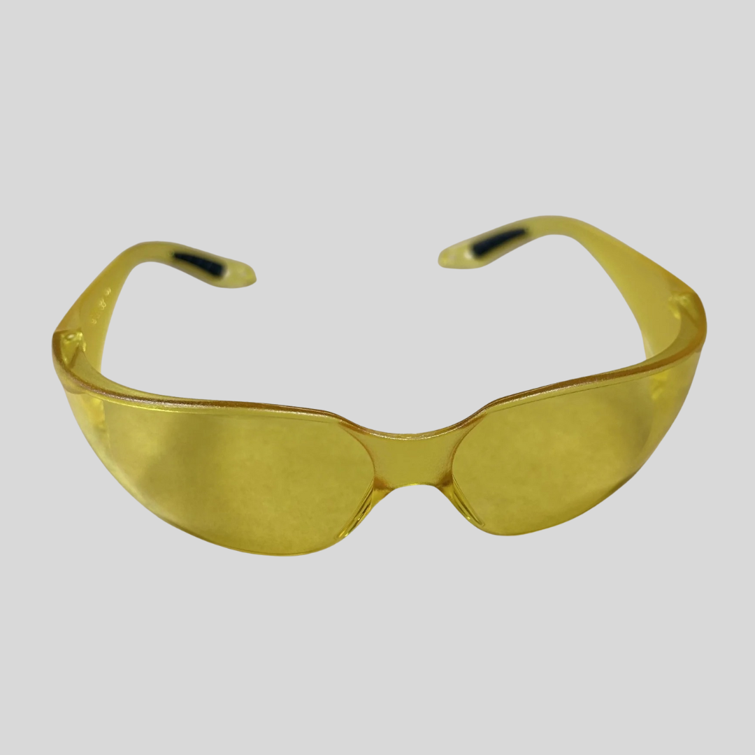Yellow Safety Glasses | High-Visibility Eye Protection for Work & DIY