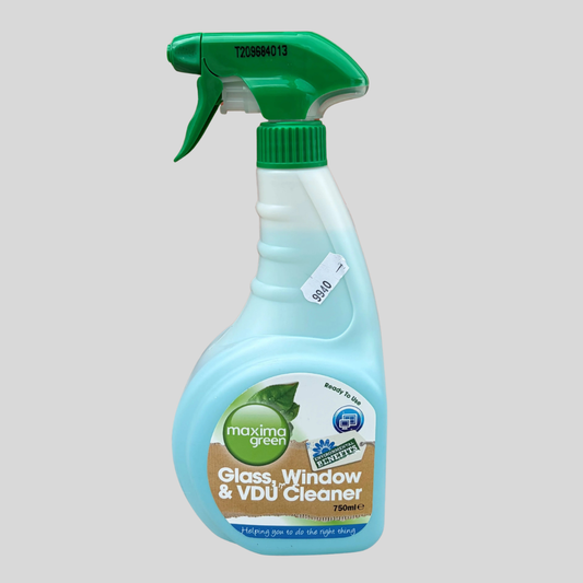 Maxima Green Glass, Window & VDU Cleaner 750ml