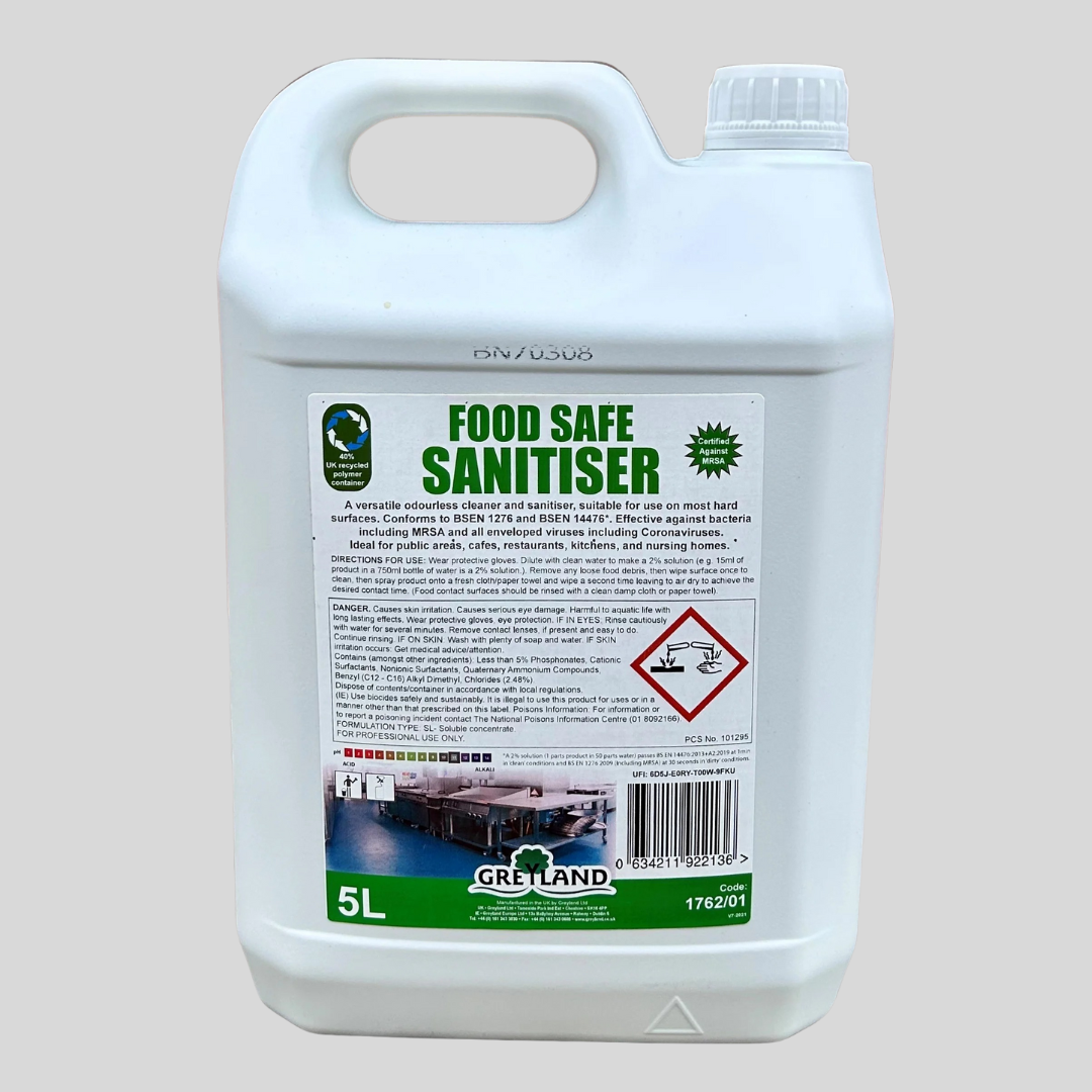Food Safe Sanitiser 5ltr