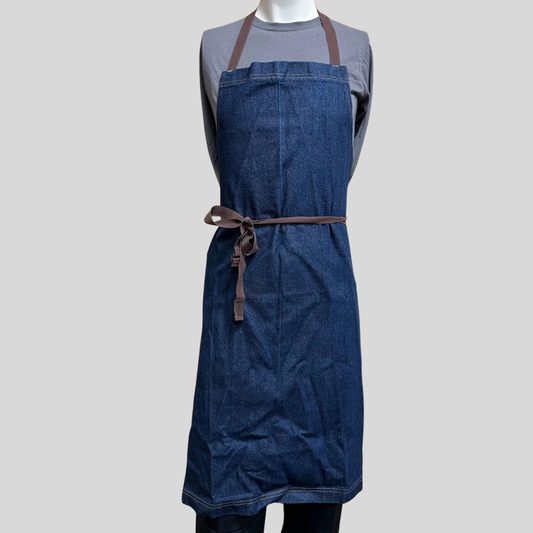 Chef Works "Dennys Uniforms DP101" Waist Apron Denim Look - One Size
