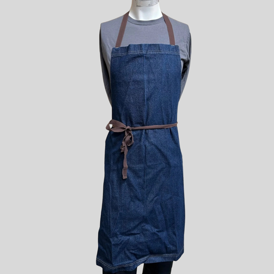 Chef Works "Dennys Uniforms DP101" Waist Apron Denim Look - One Size
