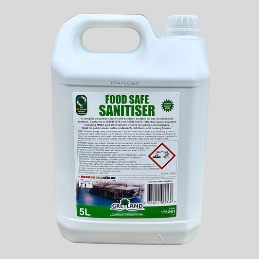 Food Safe Sanitiser 5ltr