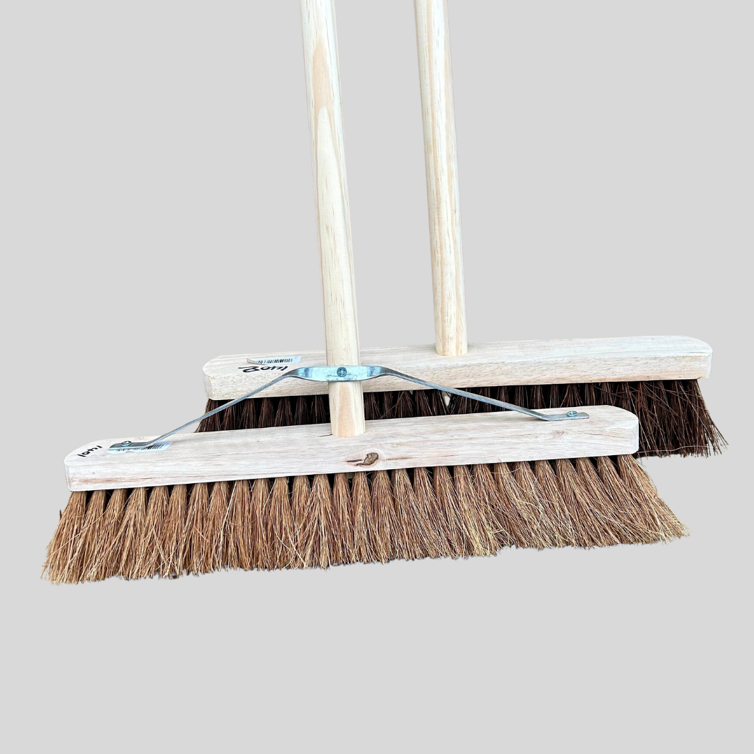Wooden Broom with Handle - CLICK & COLLECT ONLY