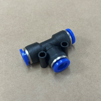10mm to 6mm Push Fit Reducing Tee PF100610T - Cleaning Products UK