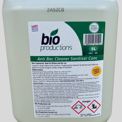 Anti Bac Sanitiser 5ltr