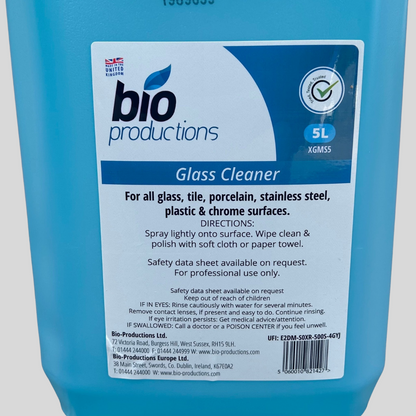 Glass & Stainless Steel Cleaner 5ltr