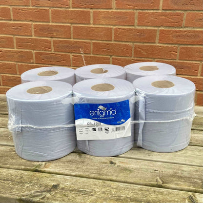 2ply Blue Roll Pack of 6 - Cleaning Products UK