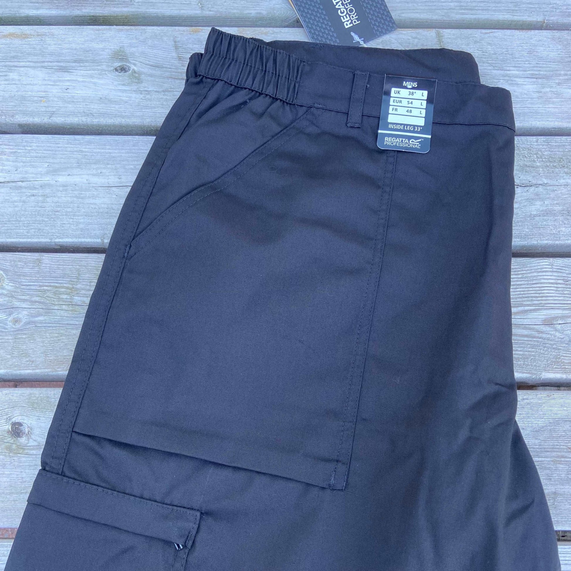 30 - 46" Regatta Elastic Work Trousers - Cleaning Products UK