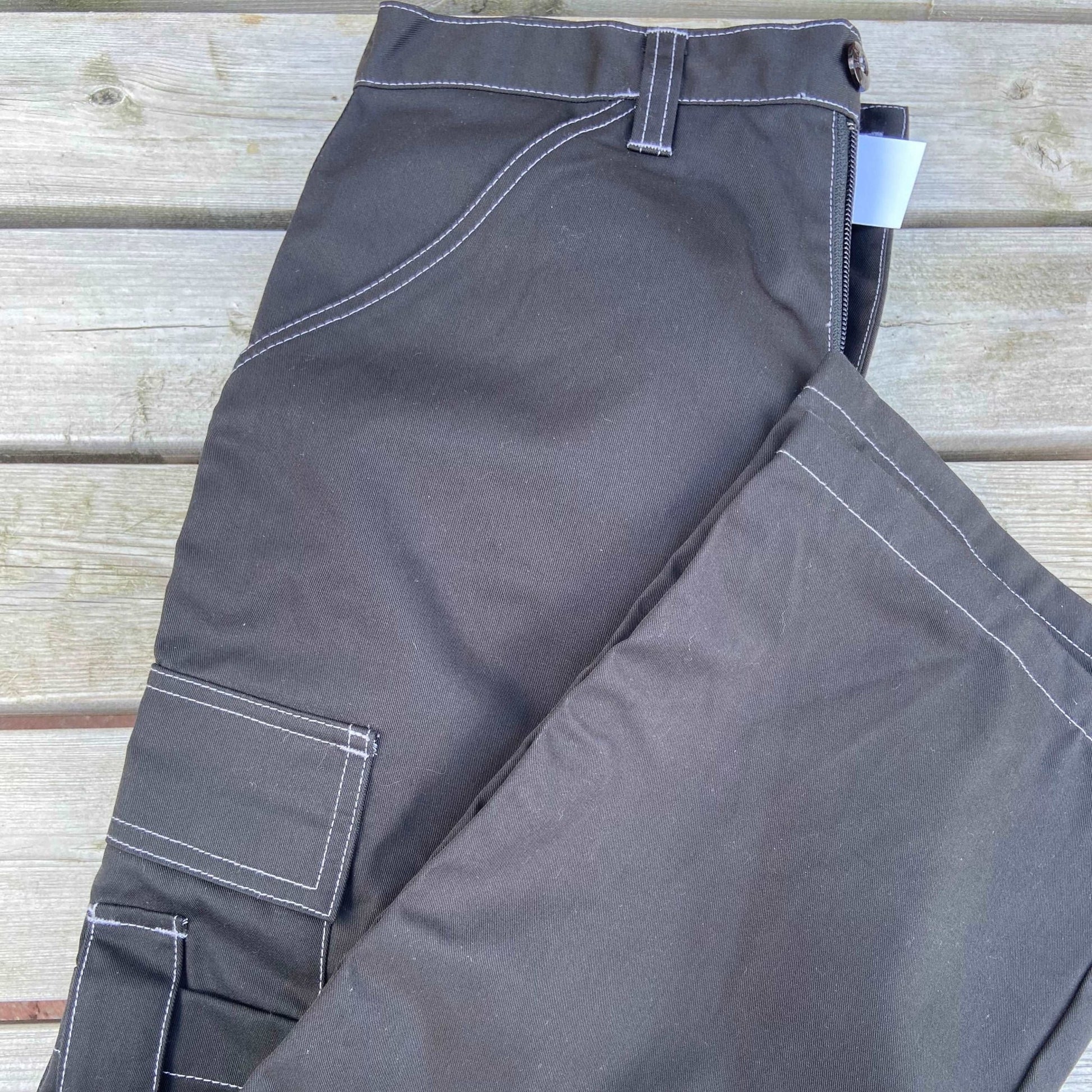 30" Black Ladder Black Trousers - Cleaning Products UK