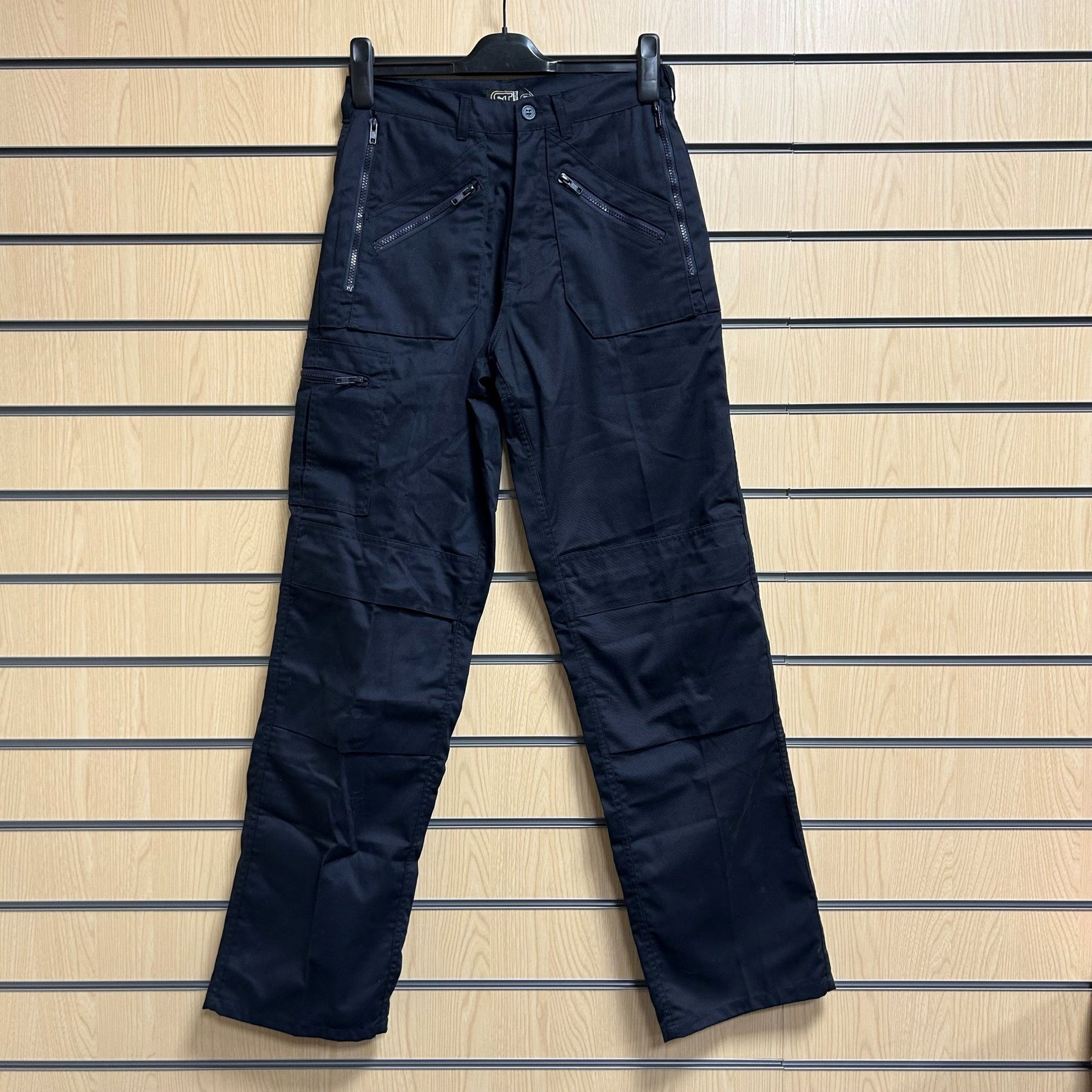 30" Long Navy Action Trousers - Cleaning Products UK