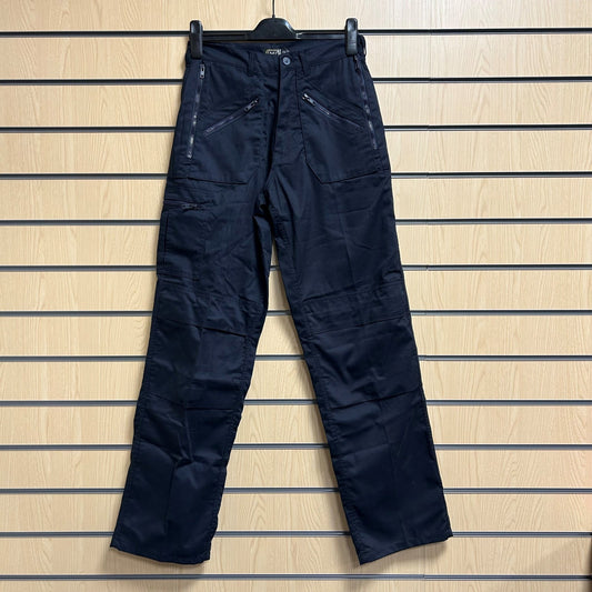 30" Long Navy Action Trousers - Cleaning Products UK